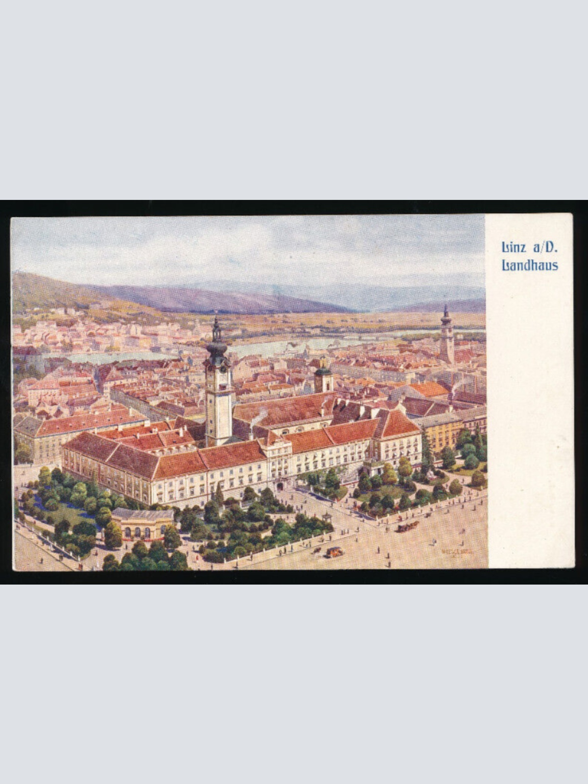 AK aus Linz an der Donau Landhaus Oberösterreich (2709)