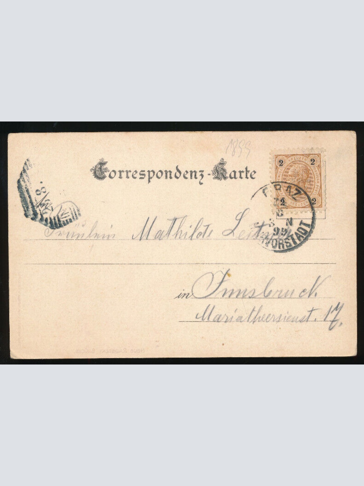 Litho - Karte gruss aus Graz Steiermark (2732)