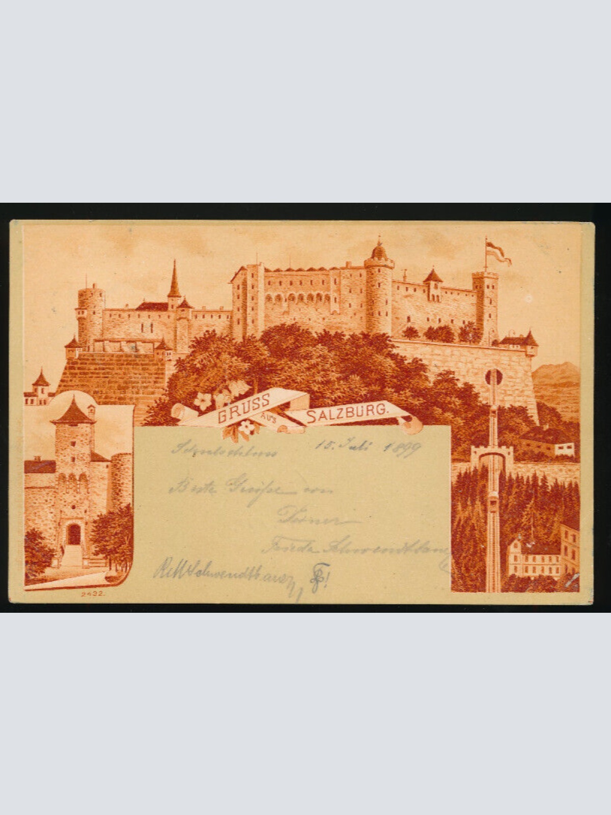 AK aus gruss aus Salzburg, Salzburg (2724)