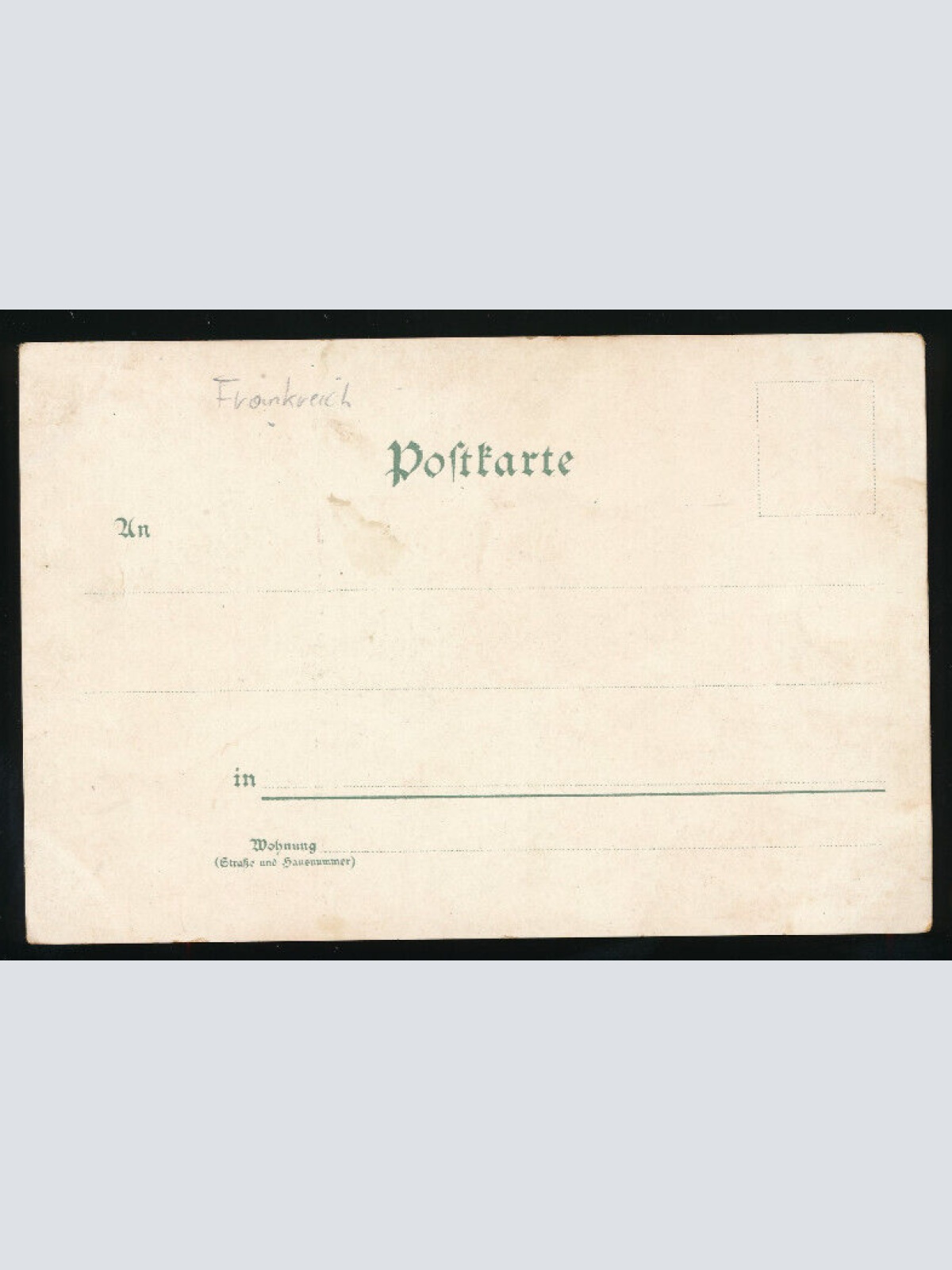 Litho-Karte aus Strassburg Industrie Gewerbe Ausstellung Frankreich (2149)