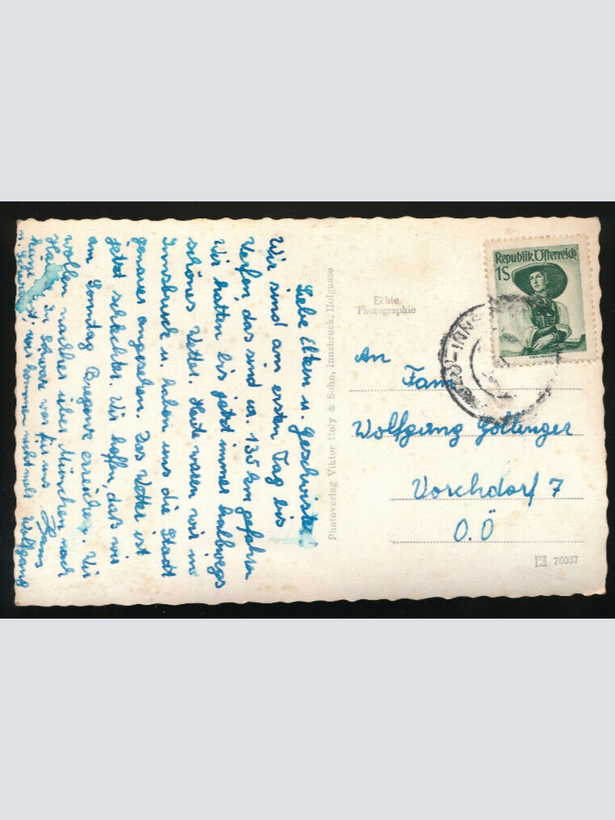 AK aus Innsbruck Tirol (2117)