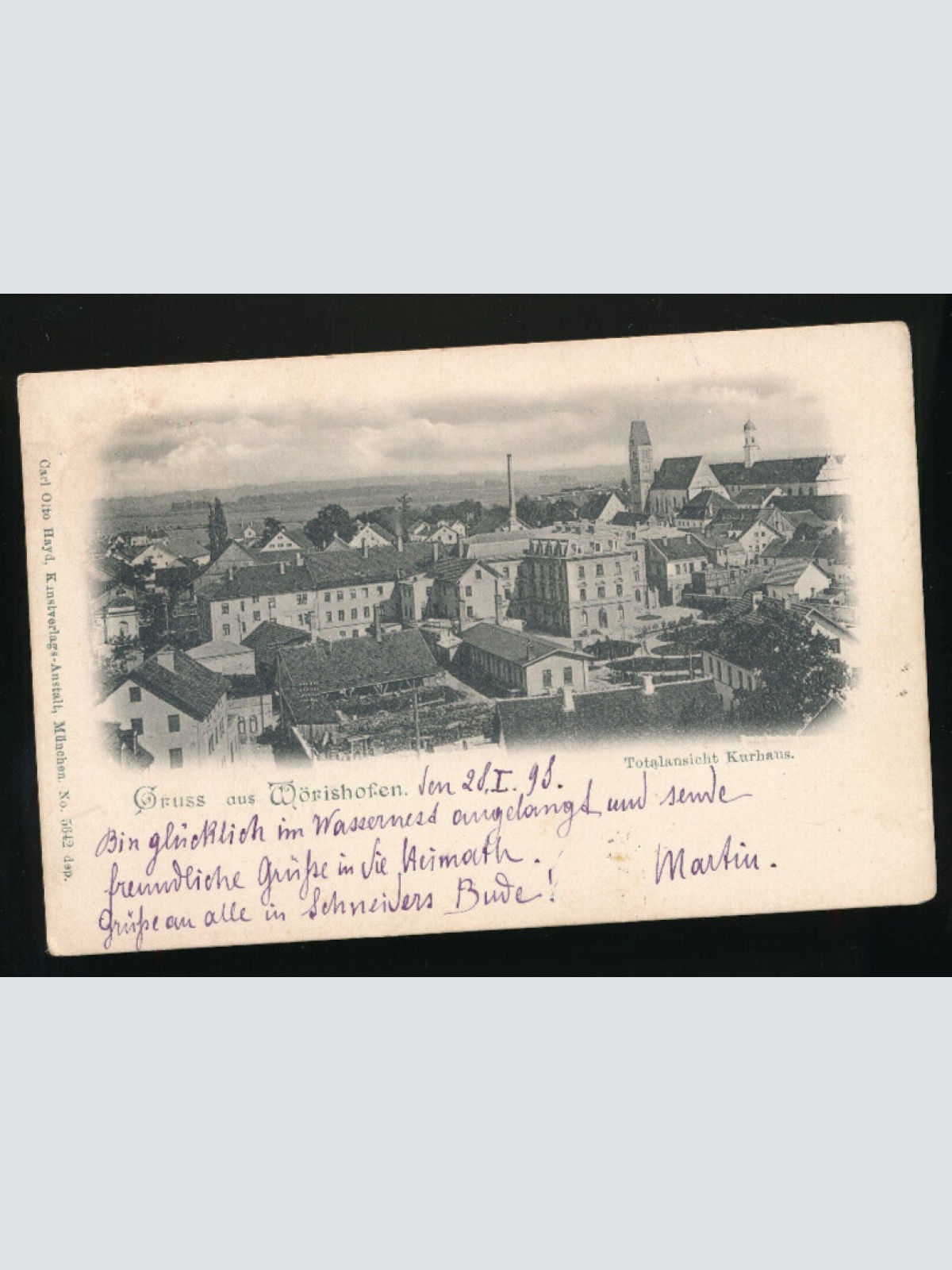 AK aus Wörishofen Bayern (2755)