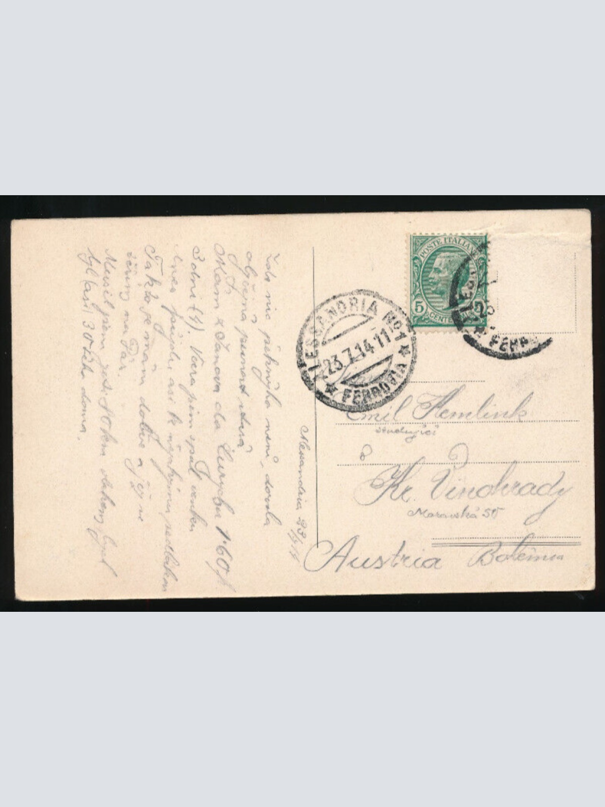 AK aus Alessandria Italien (3012)