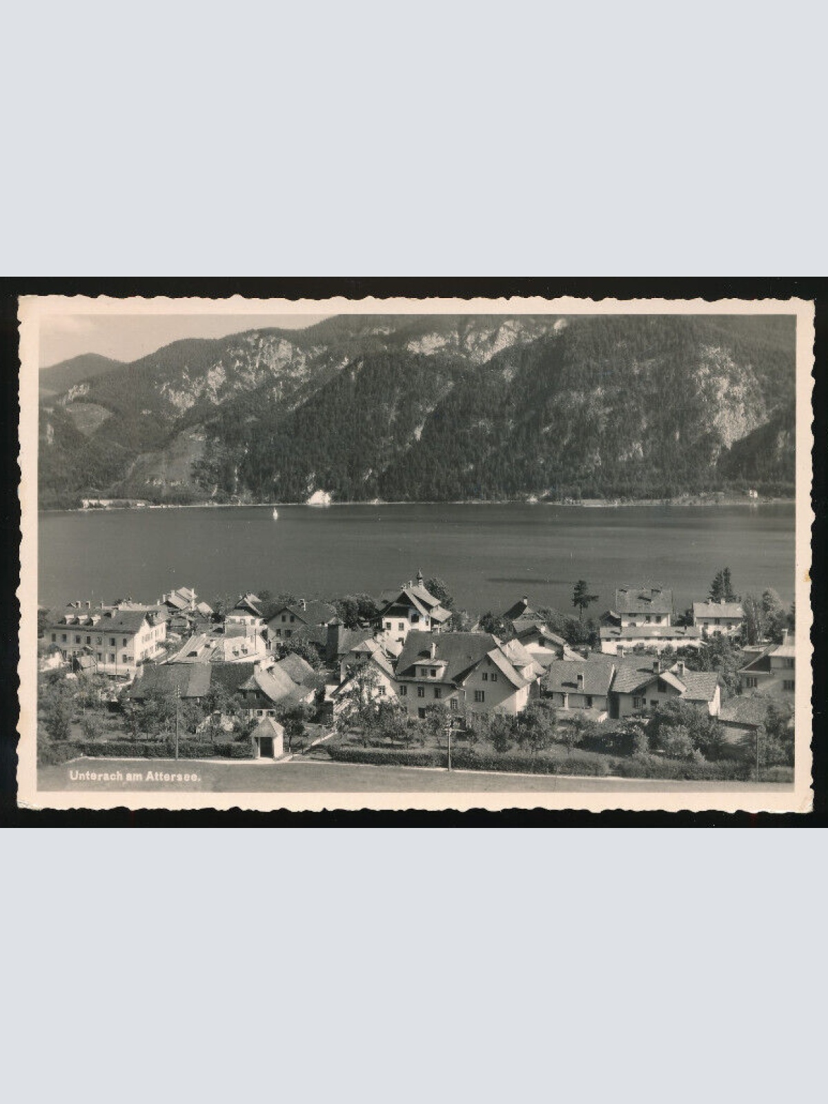 AK aus Unterach am Attersee Oberösterreich (2931)