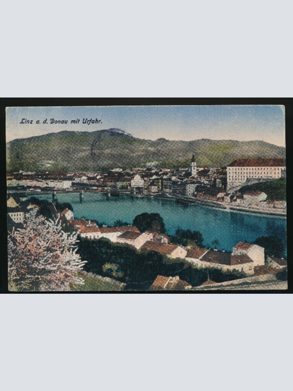AK aus Linz an der Donau mit Urfahr Oberösterreich (2926)