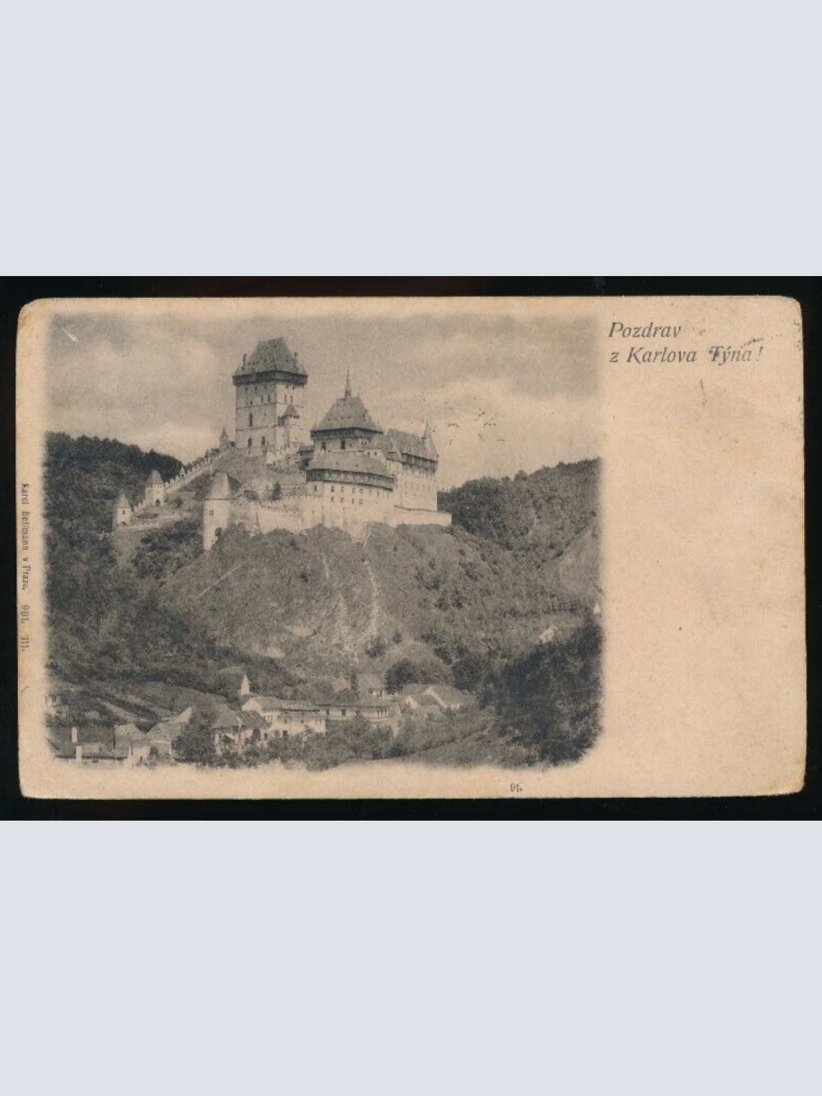 AK aus Karlova Tyna Tschechoslowakei (3040)