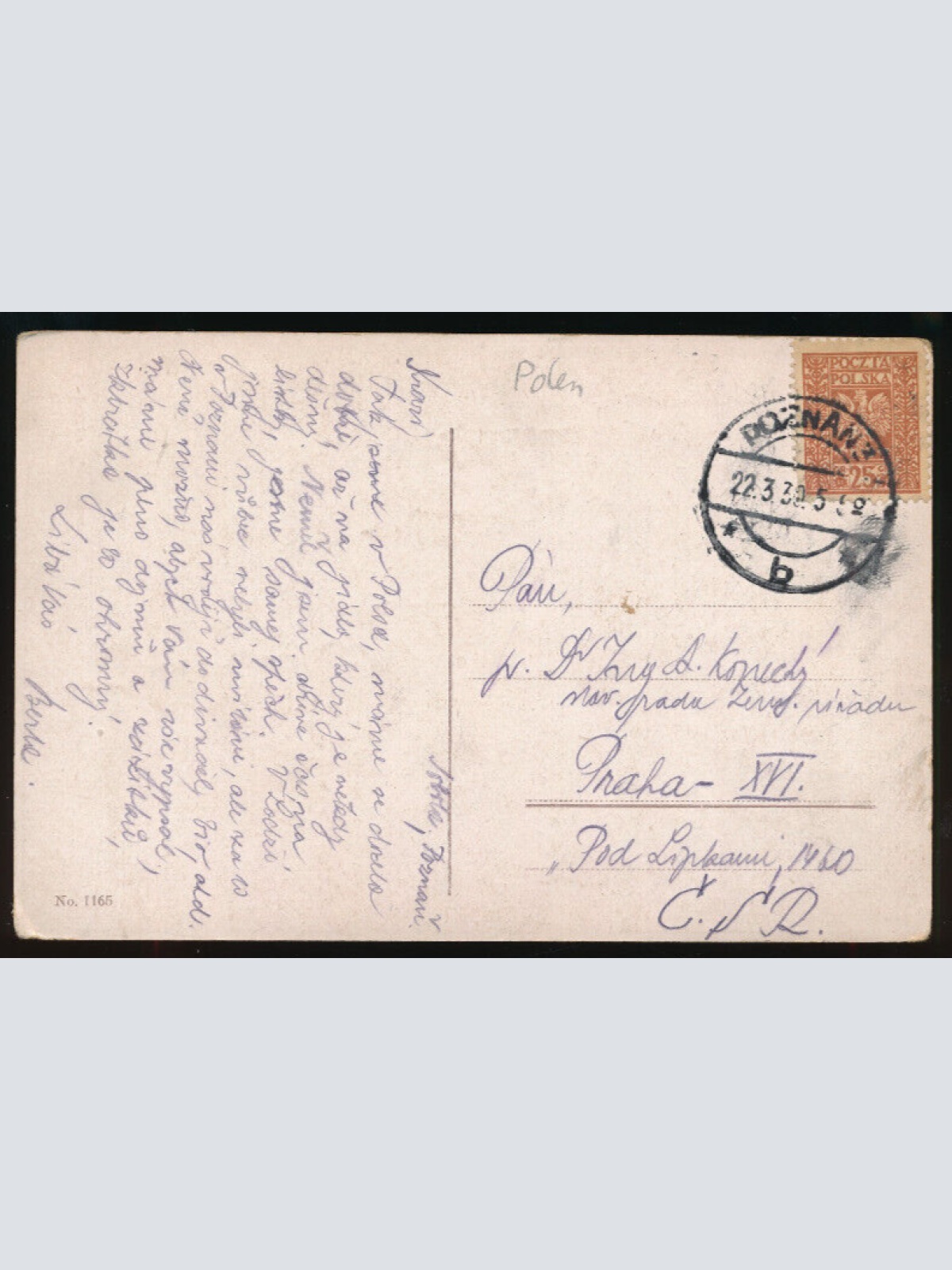 AK aus Poznan Ratusz Polen (3089)