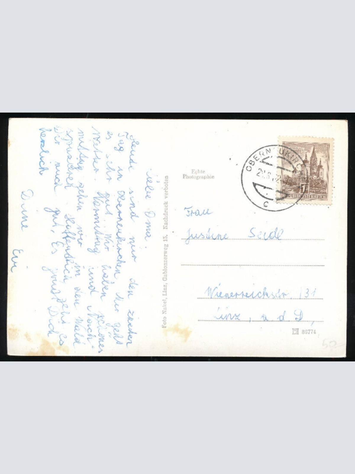 AK aus Oberneukirchen Oberösterreich (2480)