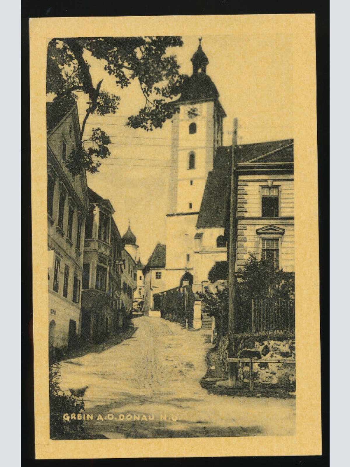 AK aus Grein an der Donau Oberösterreich (2487)