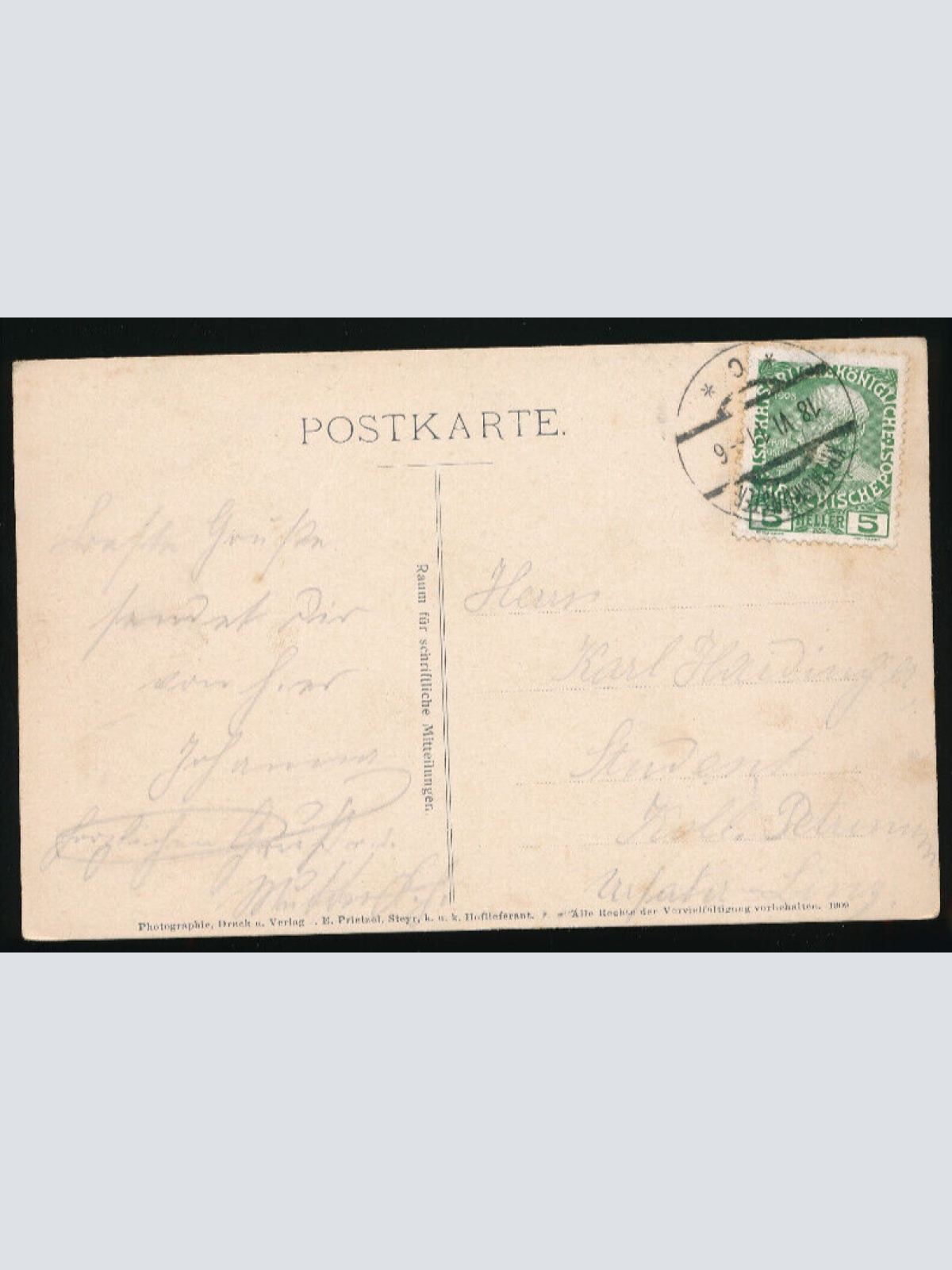 AK aus Kremsünster Oberösterreich (2508)