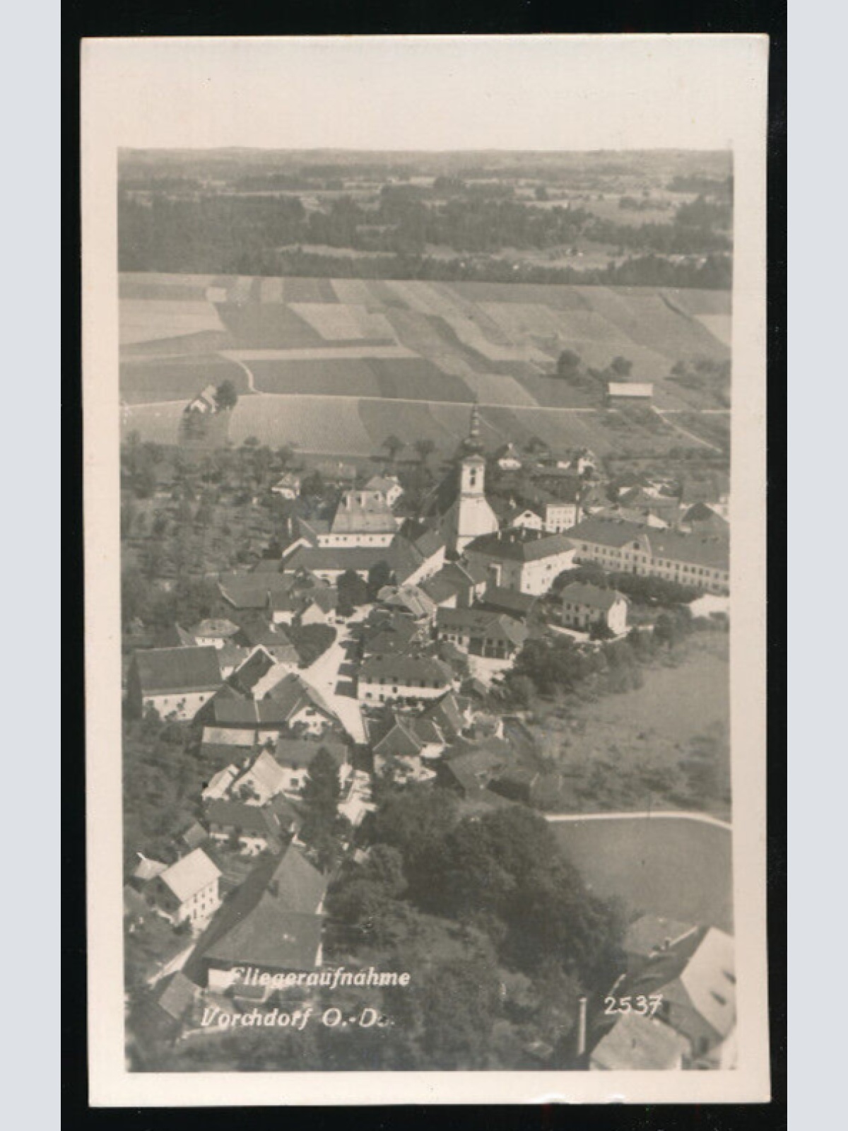 AK aus Vorchdorf Fliegeraufnahme Oberösterreich (2492)