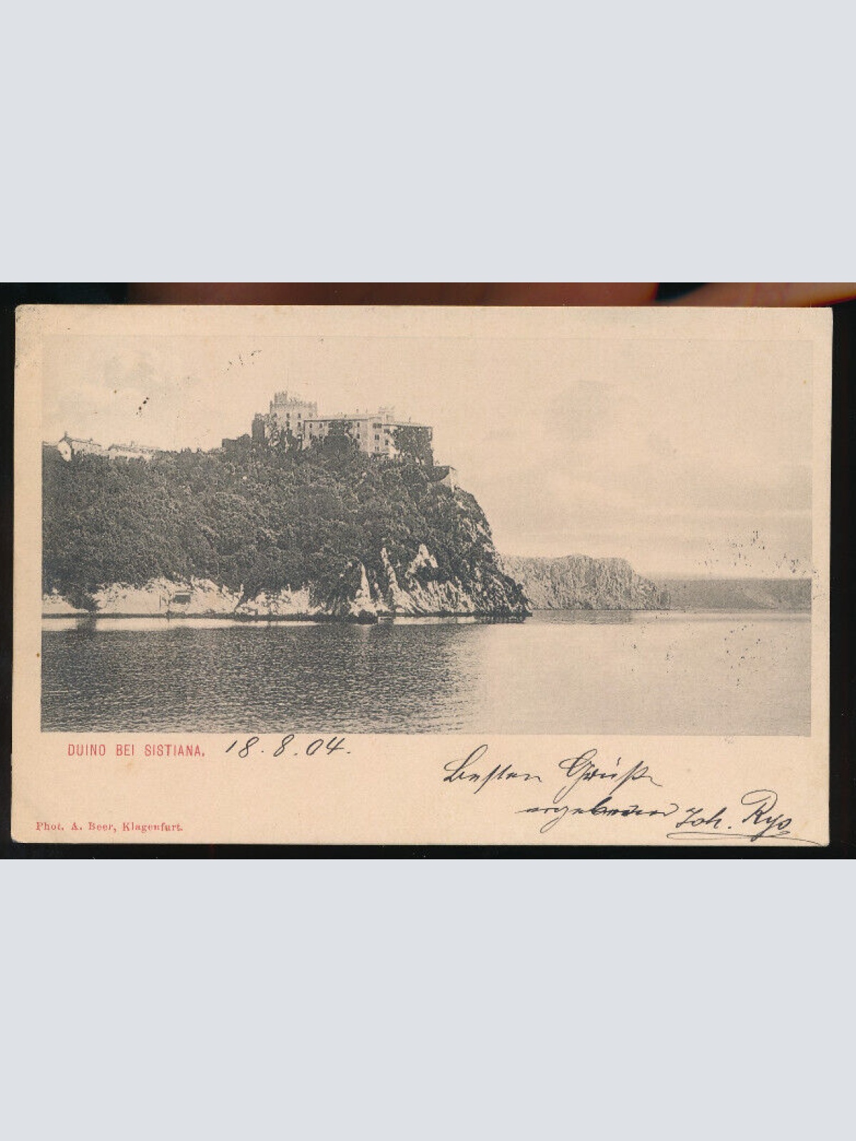 AK aus Duino bei Sistiana Italien (3262)