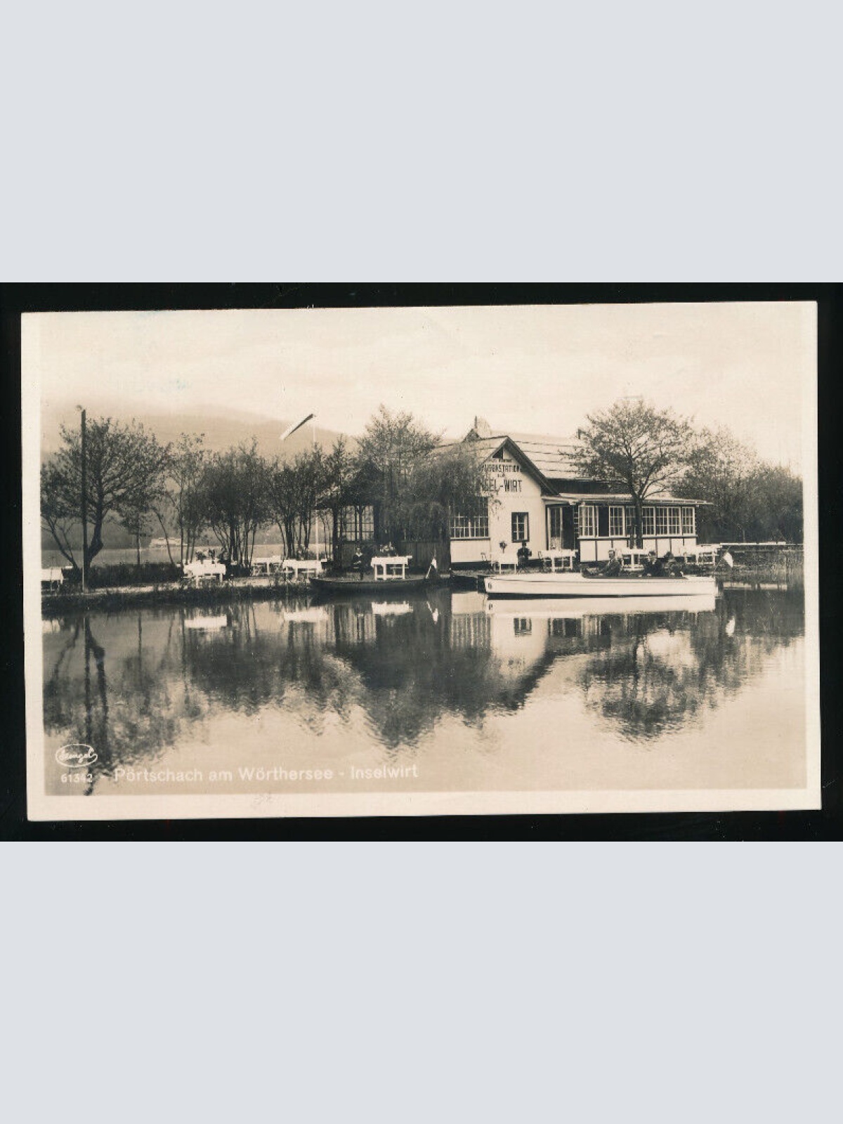 AK aus Pörtschach am Wörthersee Inselwirt Kärnten (2605)