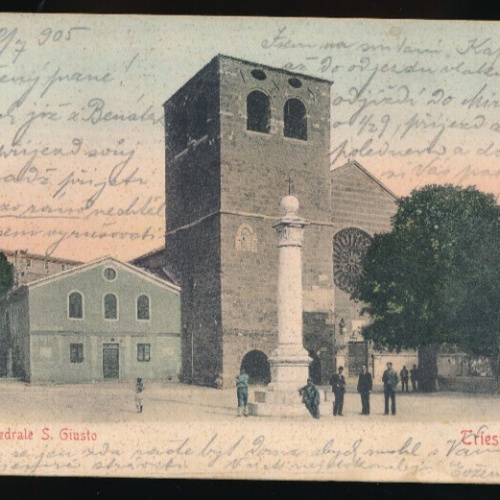 AK aus Trieste - Triest Cattedrale S. Giusto Italien (3268)