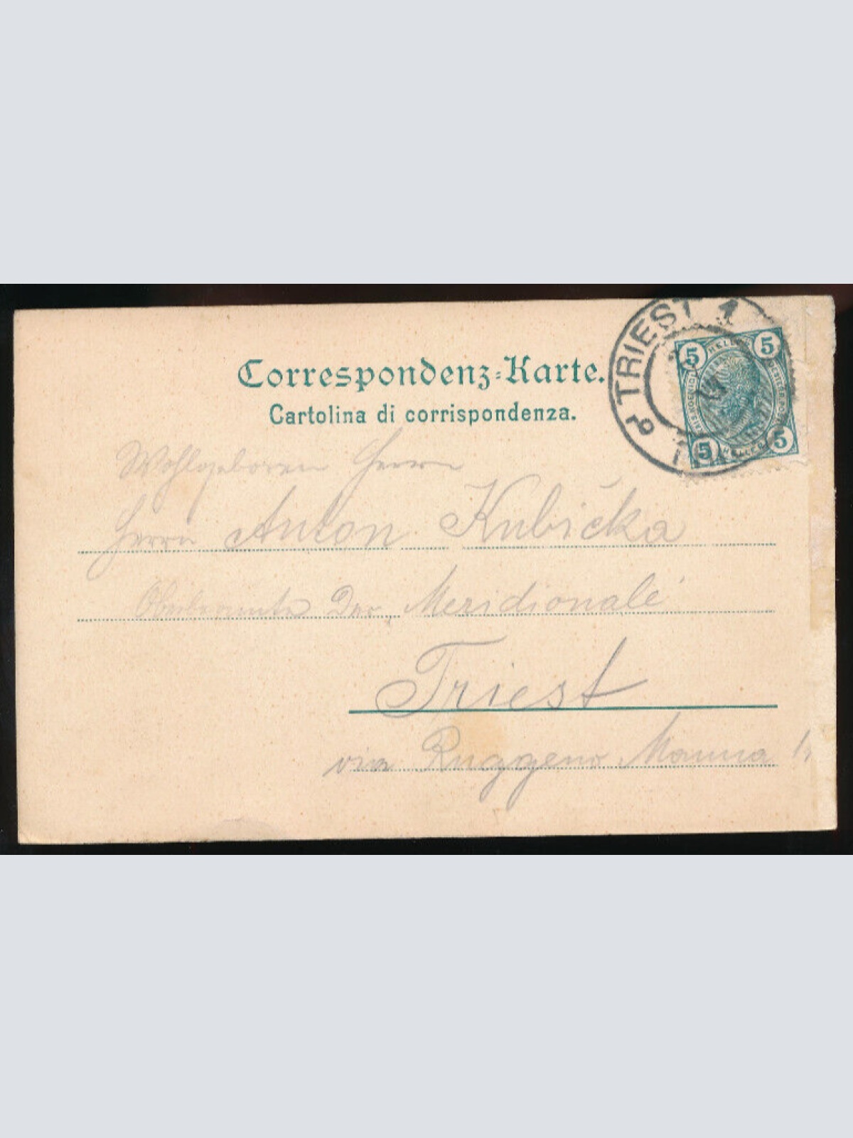 AK aus Trieste - Triest Cattedrale S. Giusto Italien (3268)