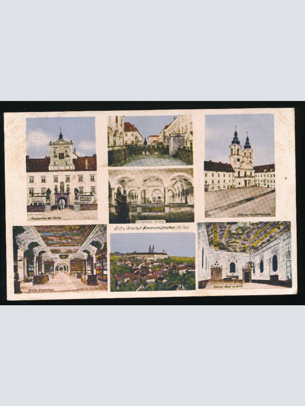 AK aus Kremsmünster Mehrbildkarte Oberösterreich (2635)