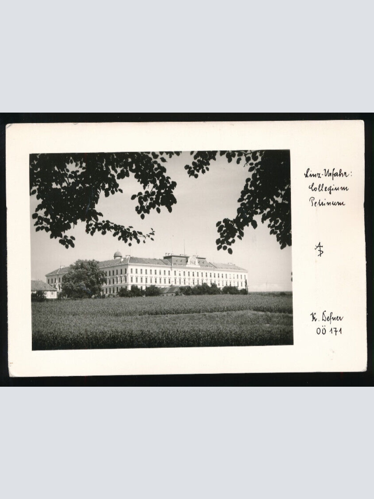 AK aus Linz Urfahr Kollegium Petrinum Oberösterreich (2655)