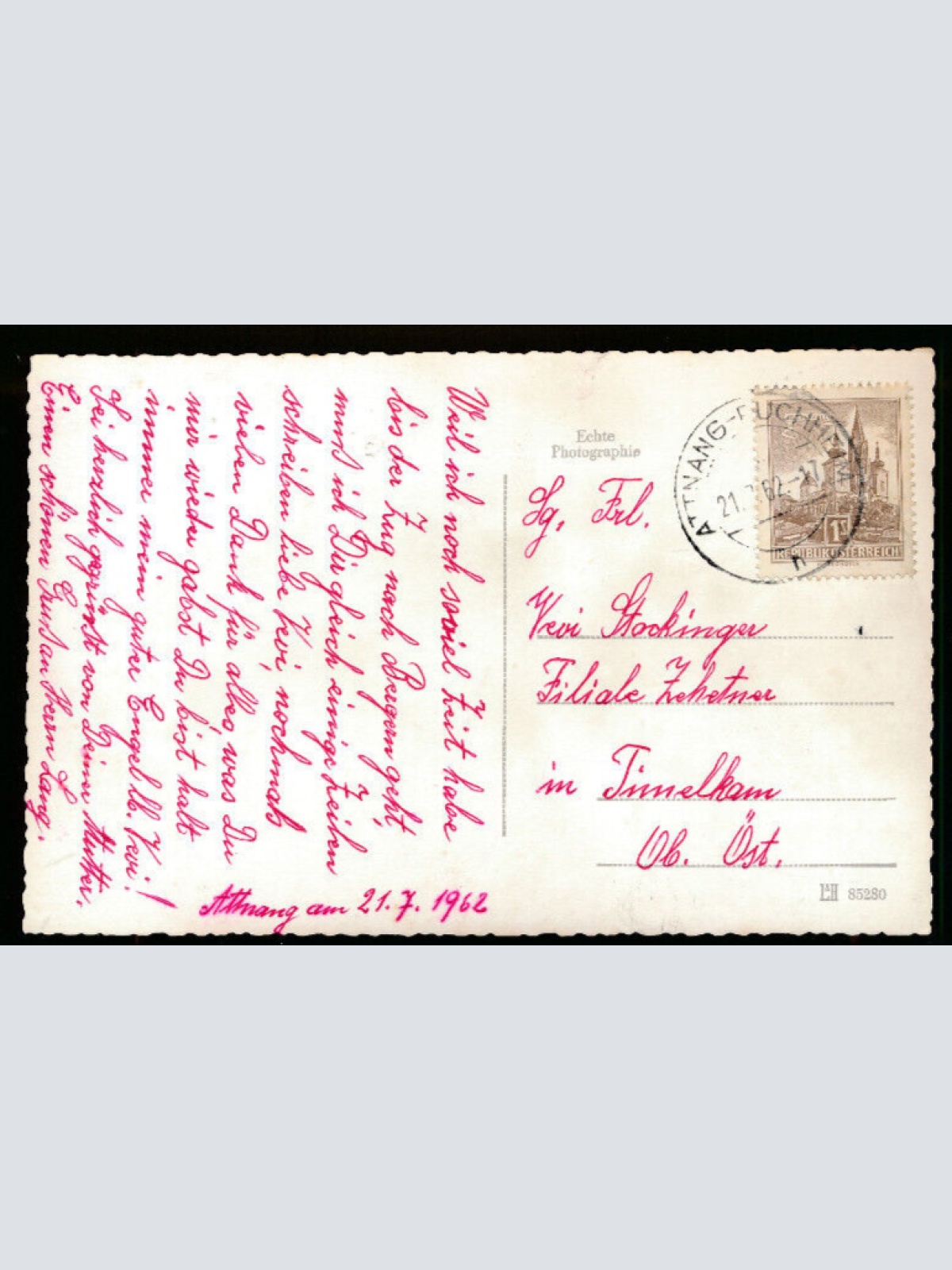 AK aus Alt Attnang Oberösterreich (2680)