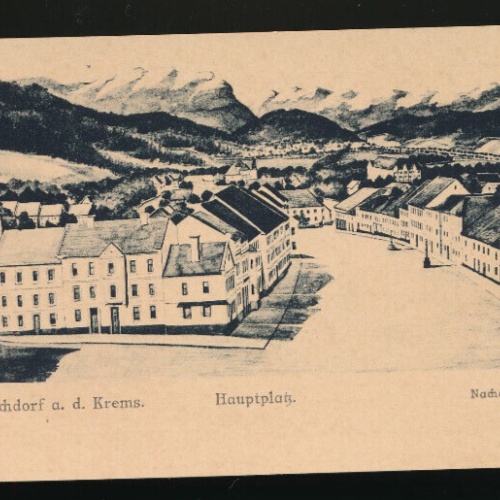 AK aus Kirchdorf an der Krems Hauptplatz Oberösterreich (2694)