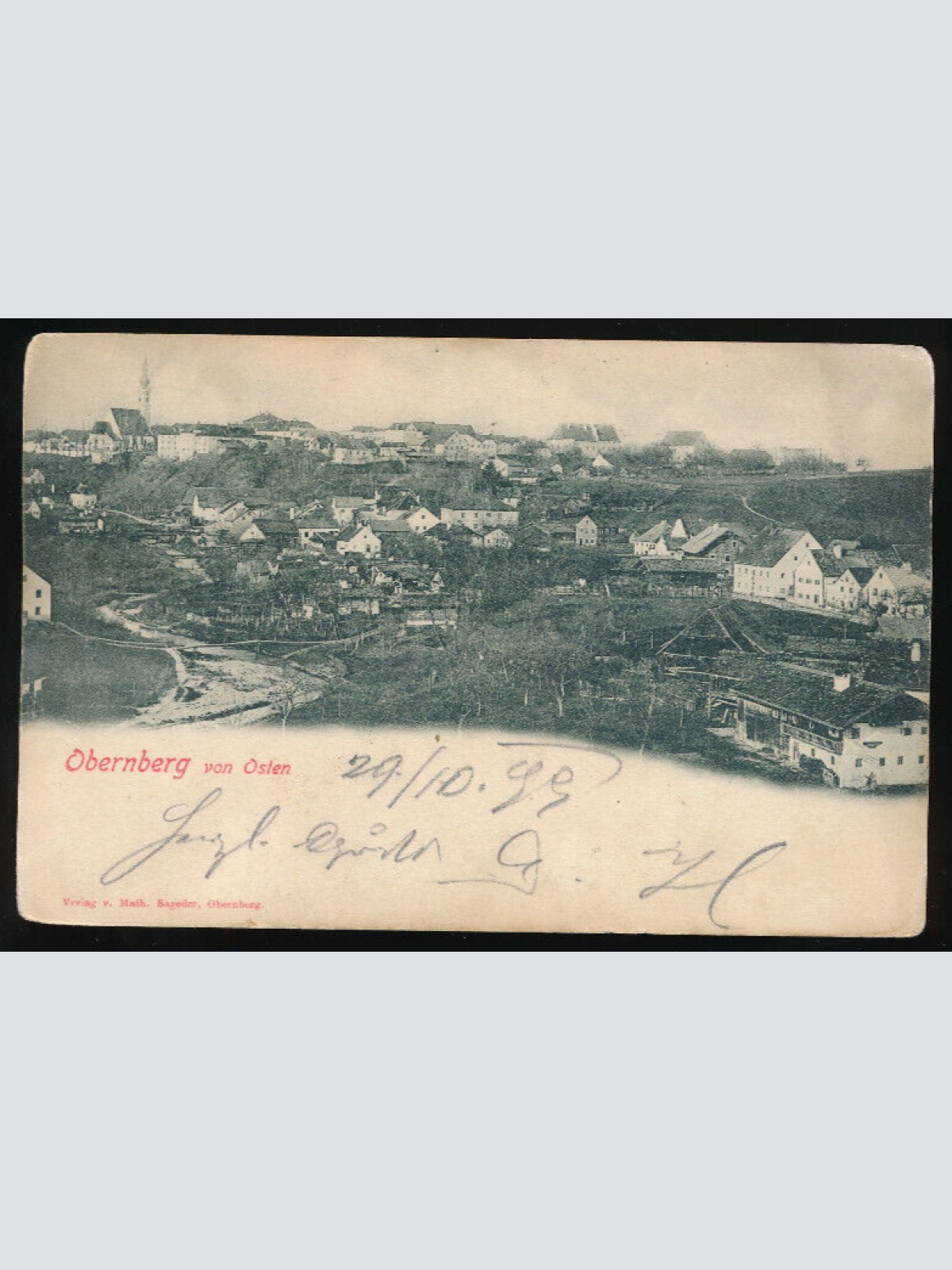 AK aus Obernberg Oberösterreich (2677)