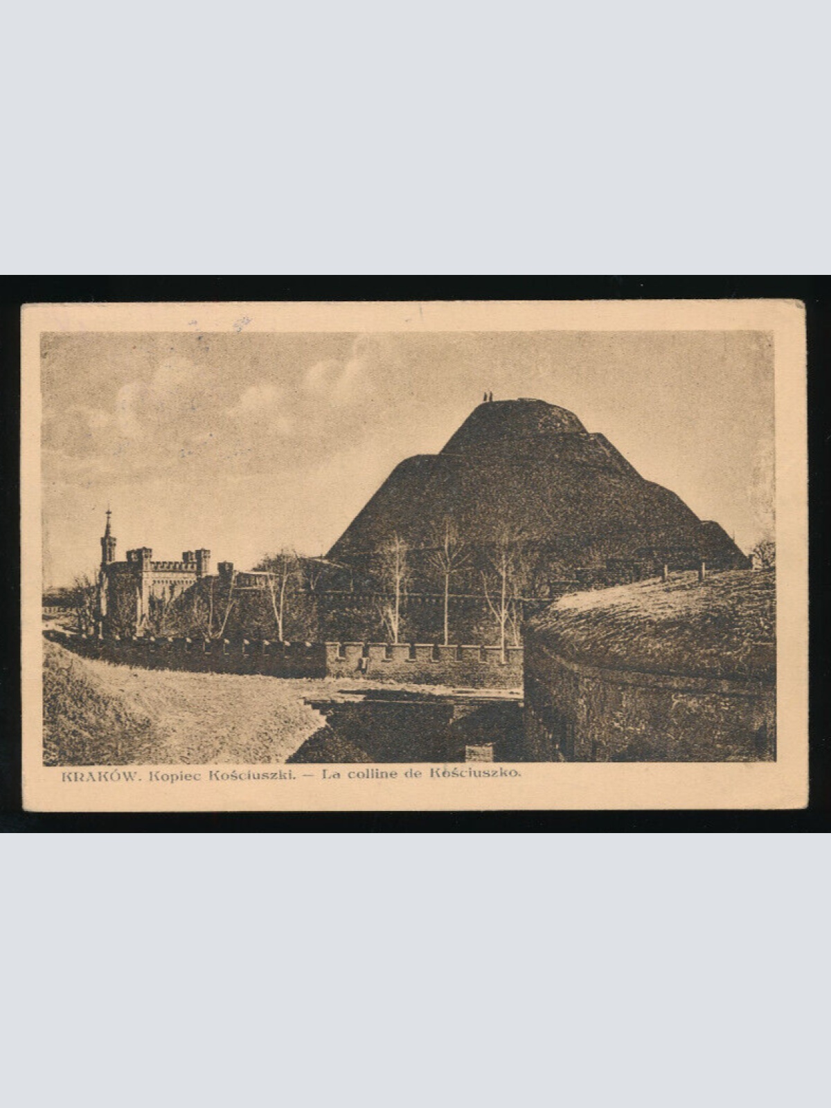 AK aus Krakow - Krakau Kopiec Kosciuski Polen (3299)