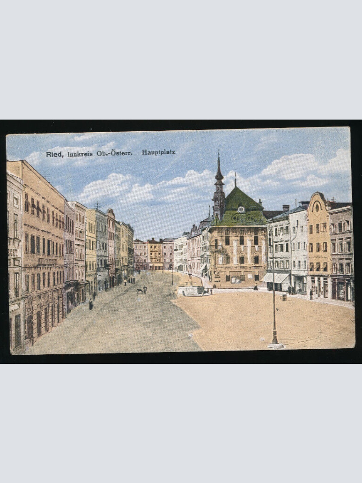 AK aus Ried im Innkreis Hauptplatz Oberösterreich  (2959)