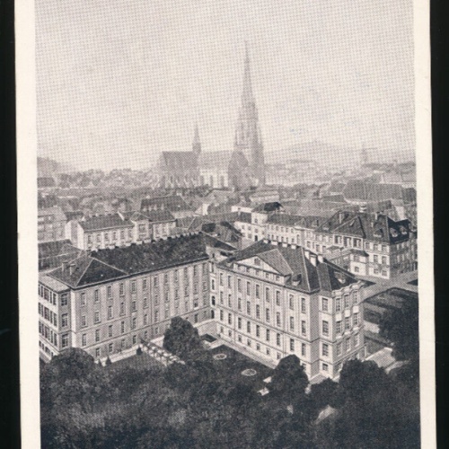 AK aus Linz an de Donau mit Öffentlichem Krankenhaus Oberösterreich (2476)