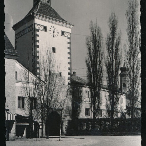 AK aus Vöcklabruck mit Stadtturm Oberösterreich (2486)