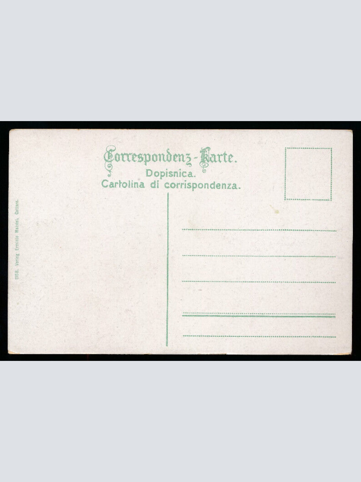 AK aus Cattaro Montenegro (3274)