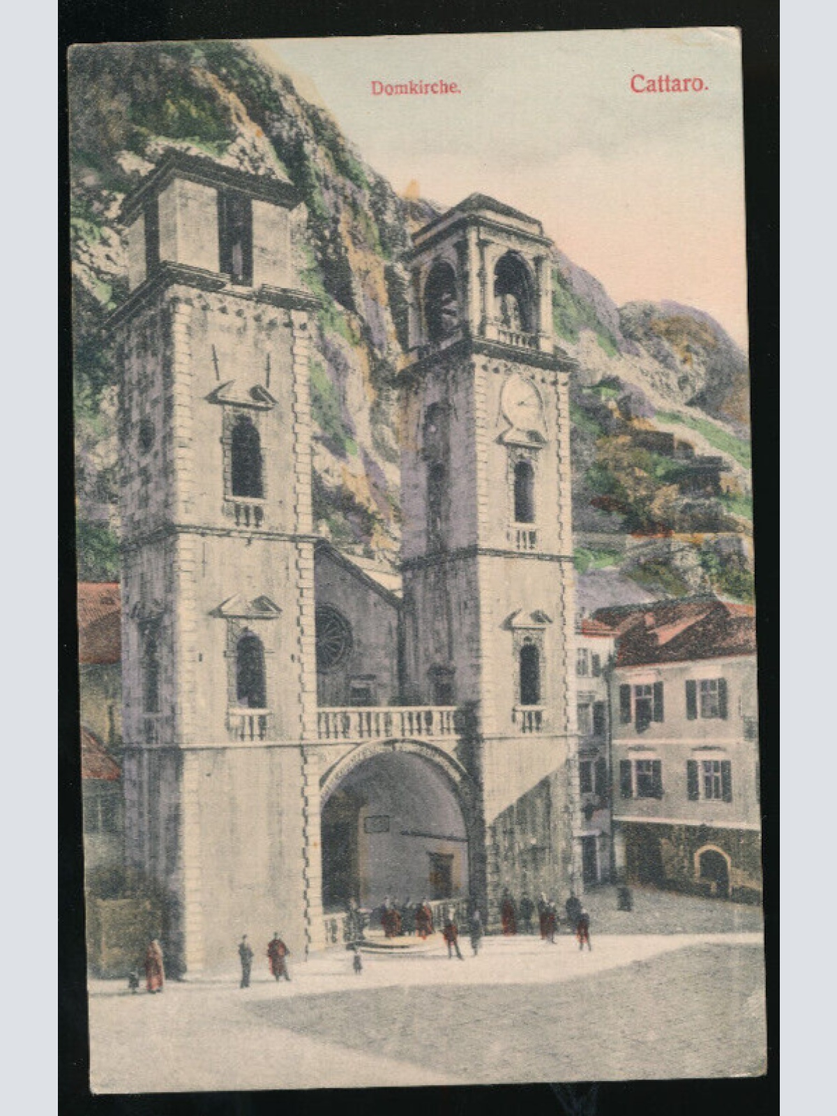 AK aus Cattaro Domkirche Montenegro (3273)