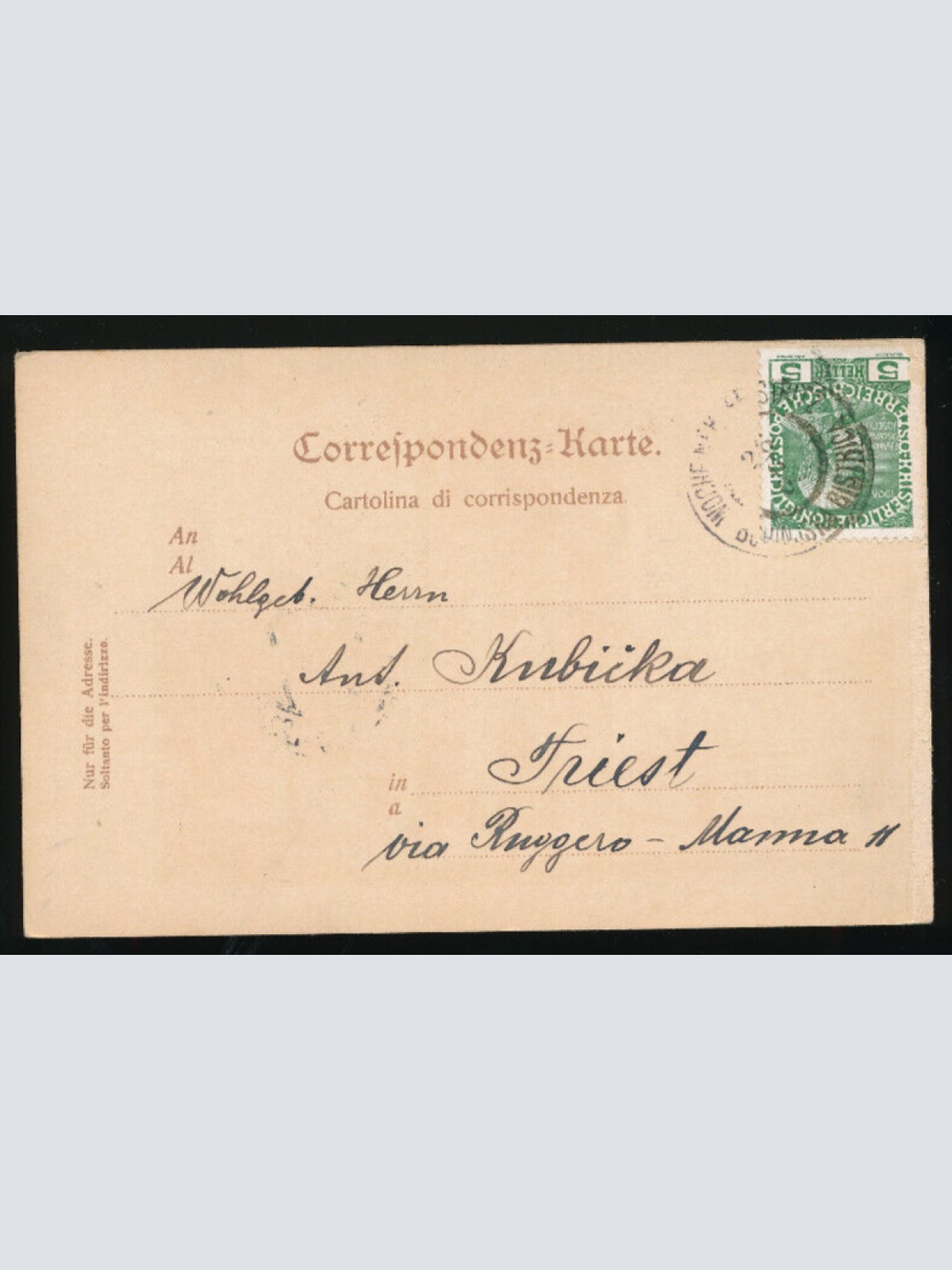 AK aus Trieste - Triest Duomo di S. Giusto Italien (3267)