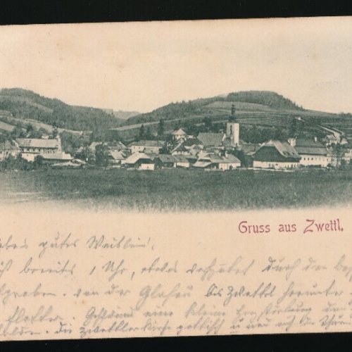 AK aus Zwettl Oberösterreich (2621)