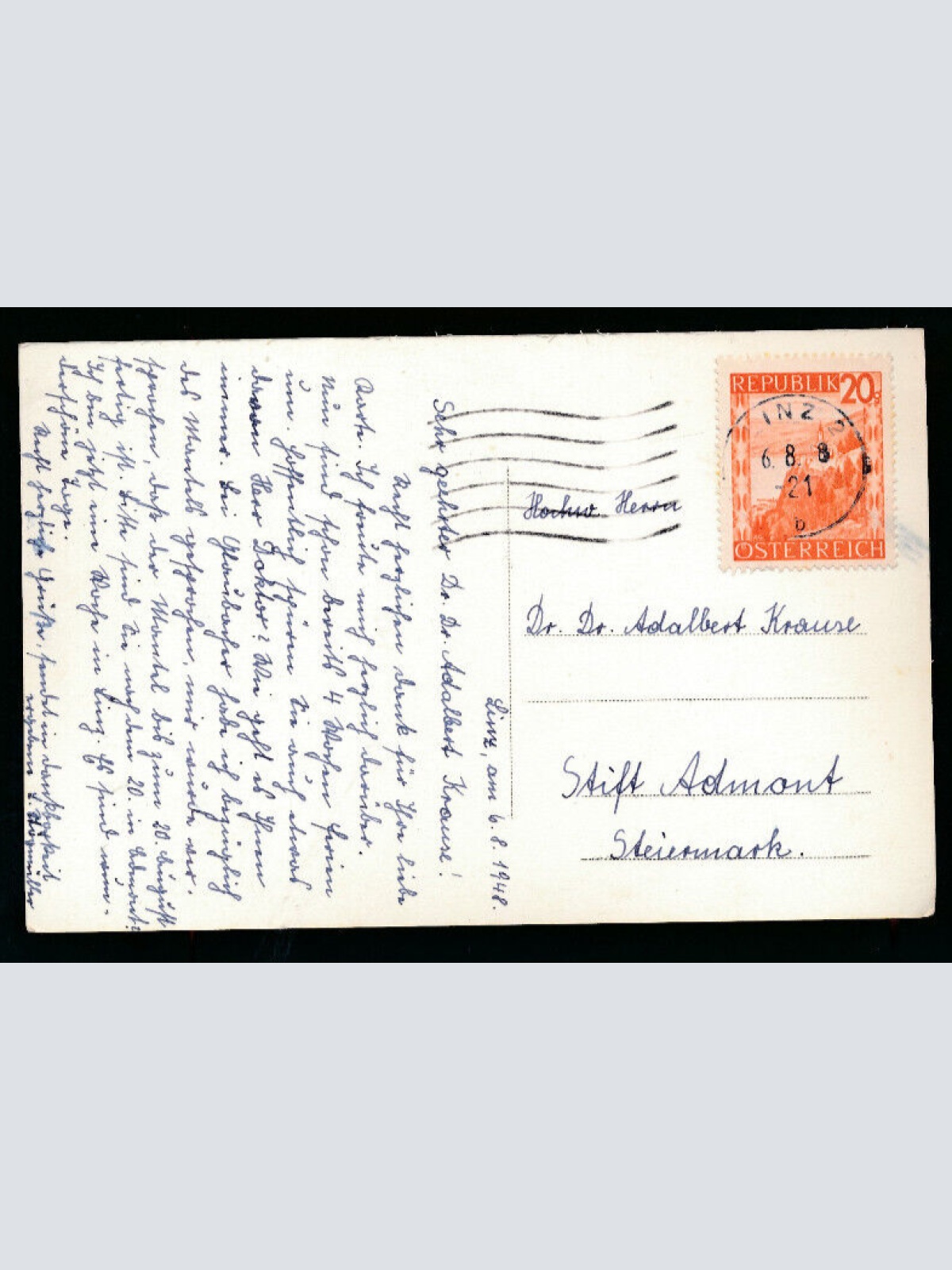 AK aus Linz an der Donau Pöstlingberg Oberösterreich (3322)