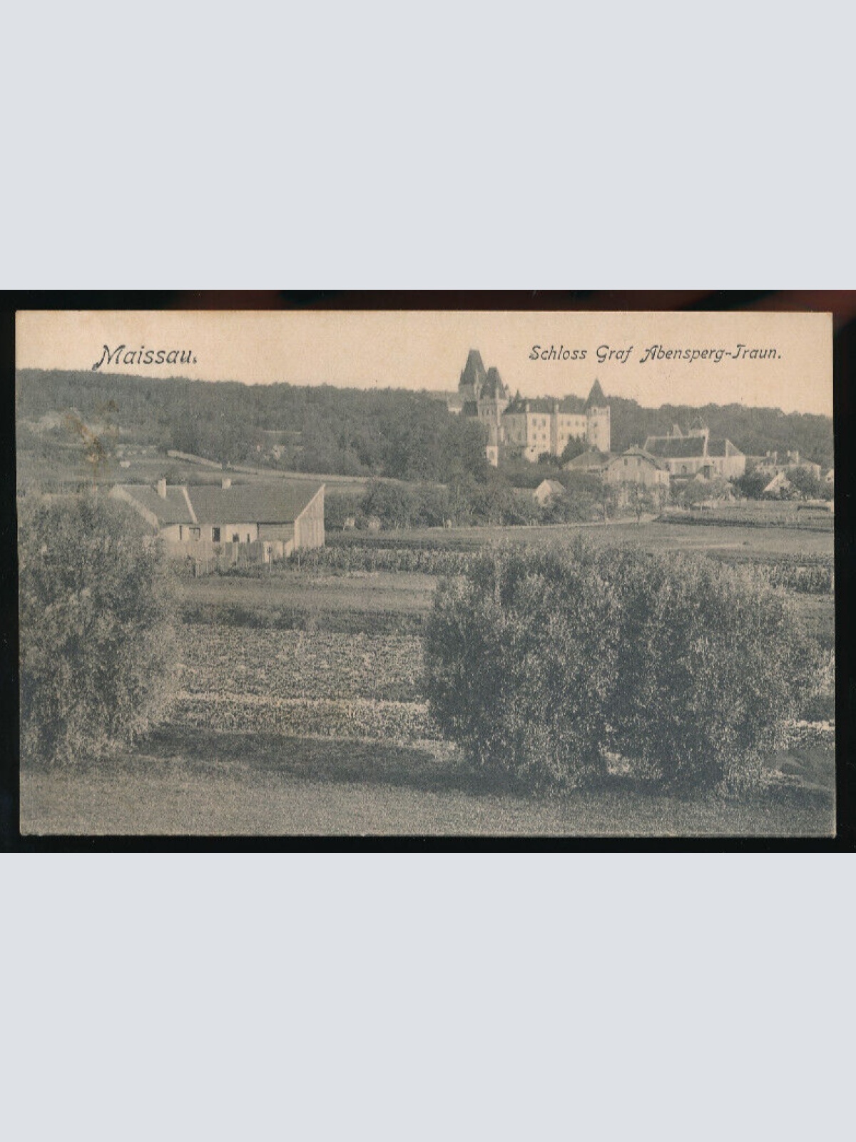 AK aus Maissau mit Schloss Graf Abensperg Niederösterreich (3413)