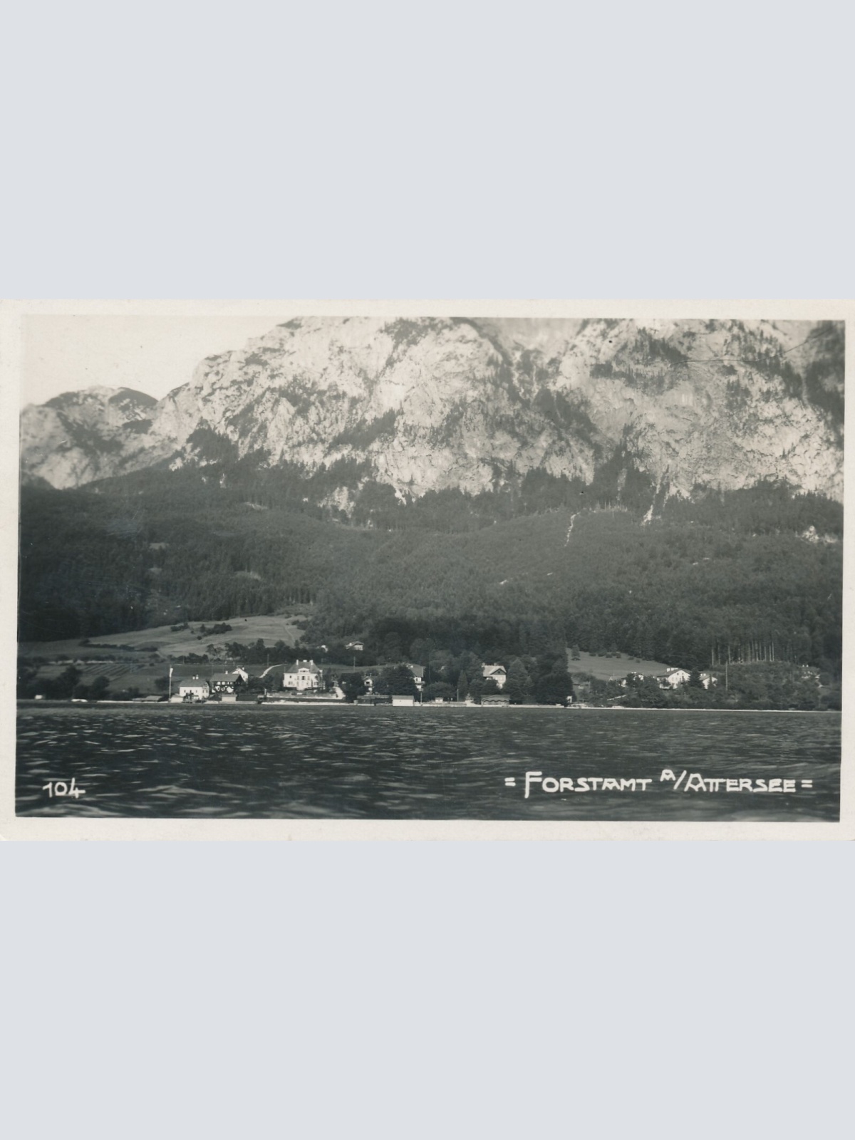AK, Forstamt am Attersee, Oberösterreich (S188)
