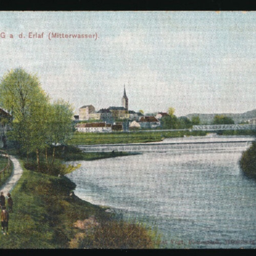 AK aus Wieselburg an der Erlaf Niederösterreich (3340)