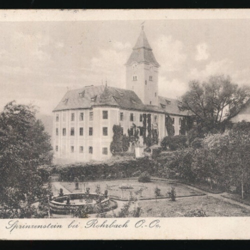AK vom Schloss Prinzenstein bei Rohrbach Oberösterreich (3353)