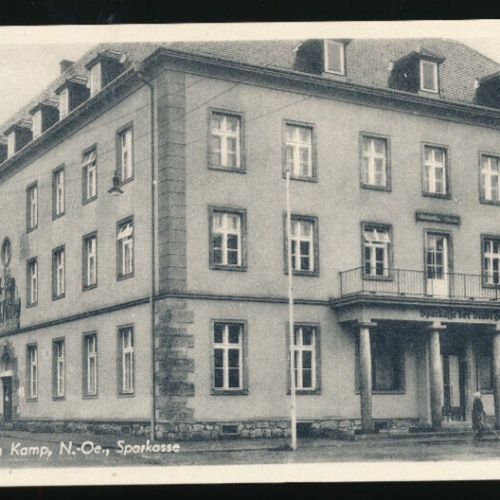 AK aus Zwettl am Kamp mit Sparkasse Niederösterreich (3632)