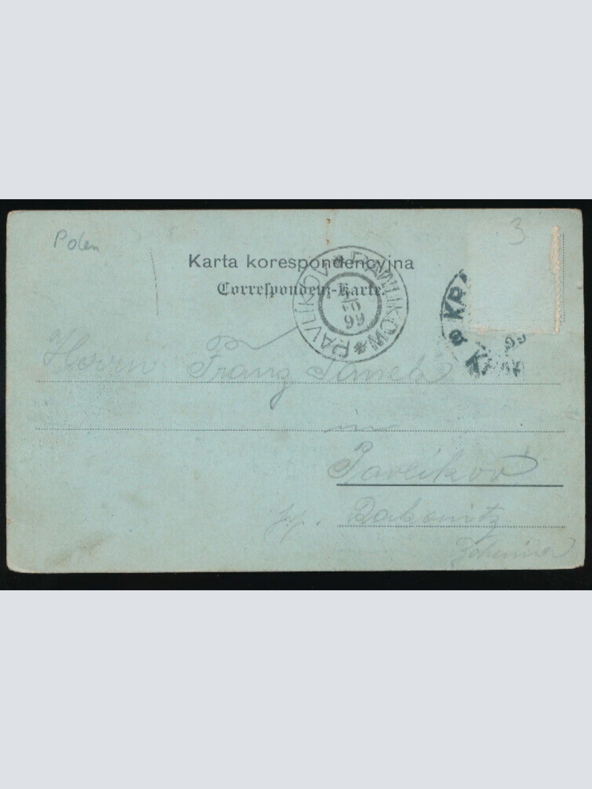 Mondschein - AK aus Sukiennice - Krakowie Polen (3166)