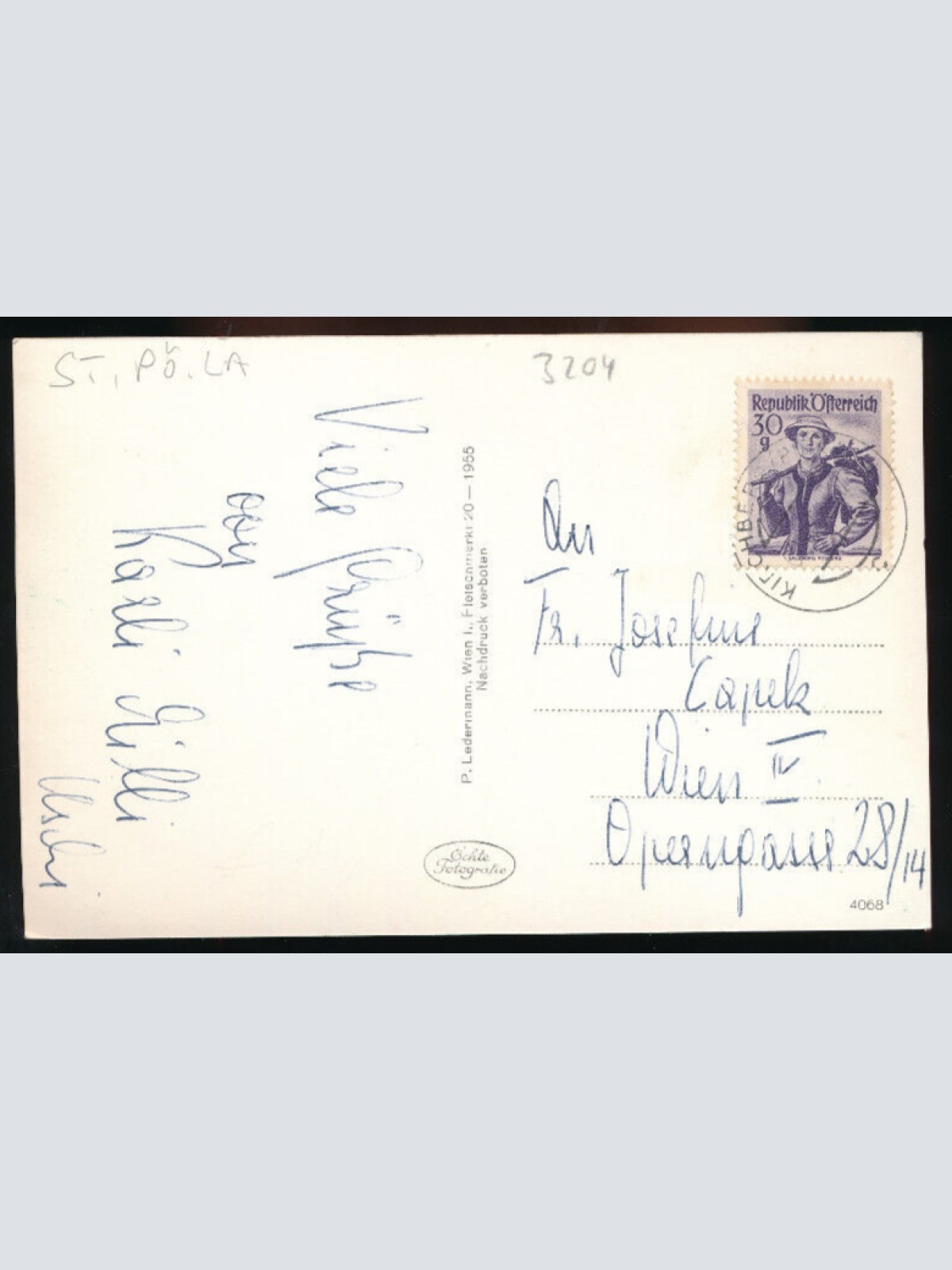 AK aus Kirchberg an der Pielach Niederösterreich (3628)