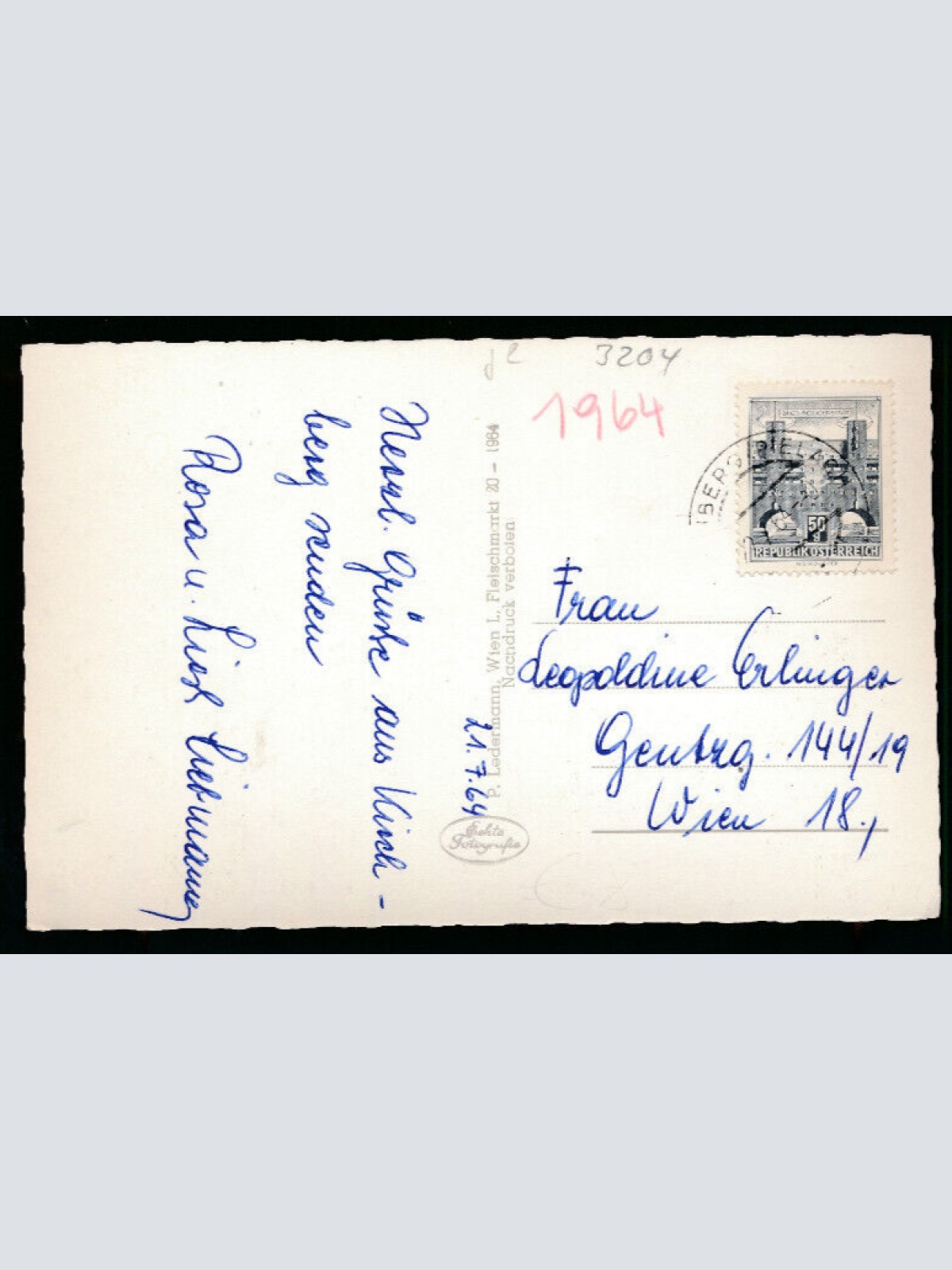 AK aus Kirchberg an der Pielach Niederösterreich (3629)