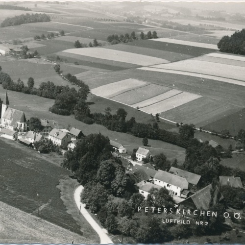 AK, Peterskirchen, Luftbild Nr. 2, Oberösterreich (S321)