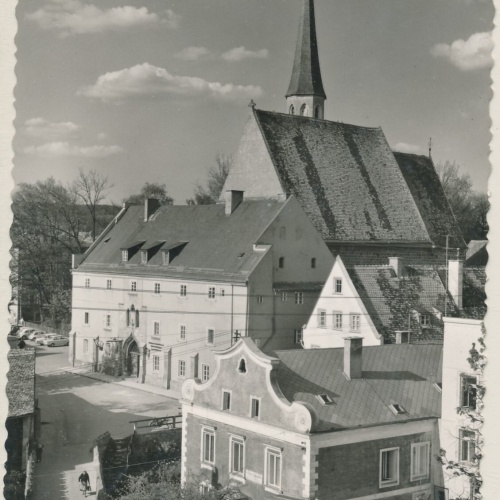 AK, Braunau am Inn, Heiligen - Geistkirche, Oberösterreich (S325)