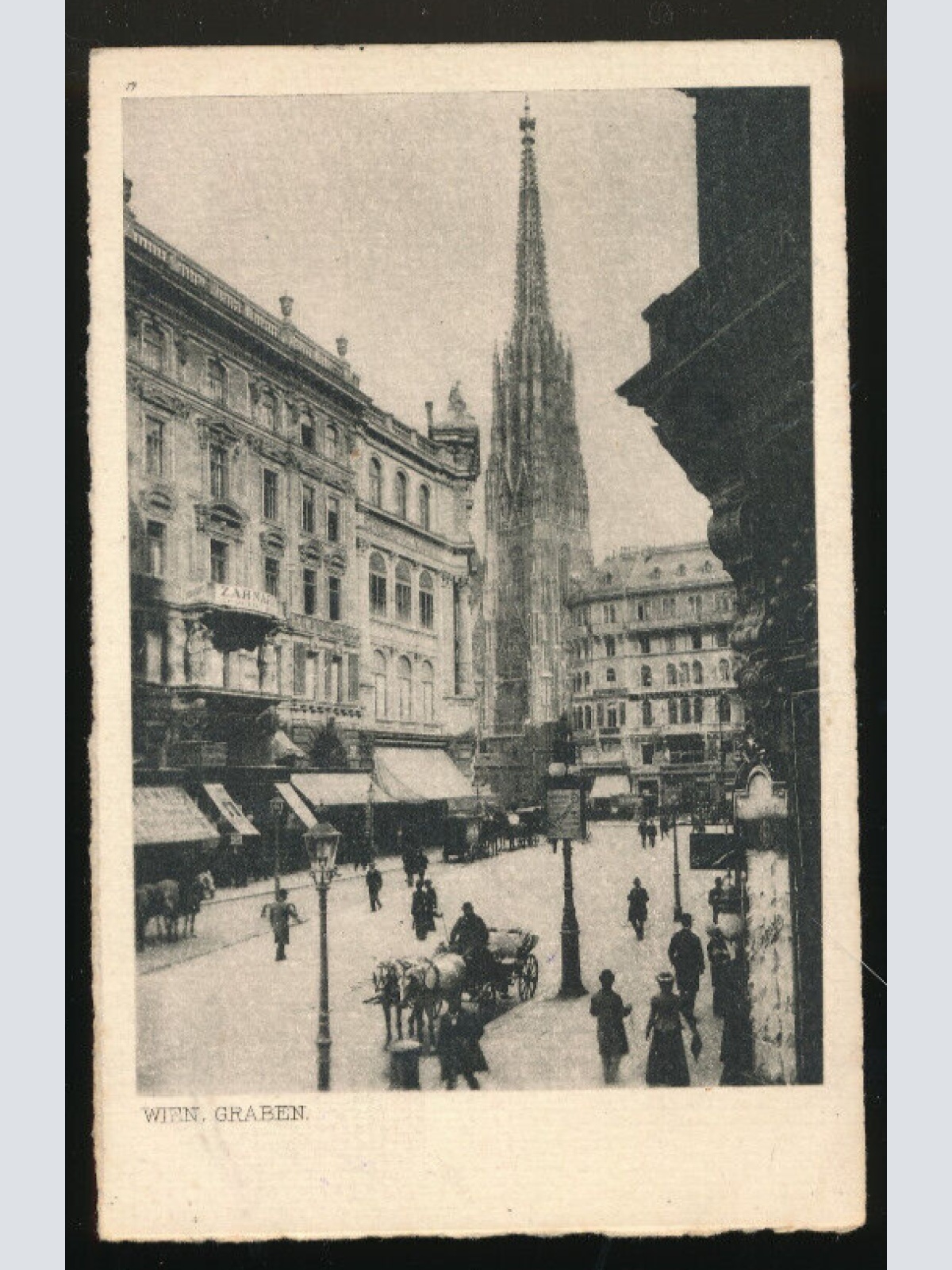 AK aus Wien Graben Strassenansicht (3574)