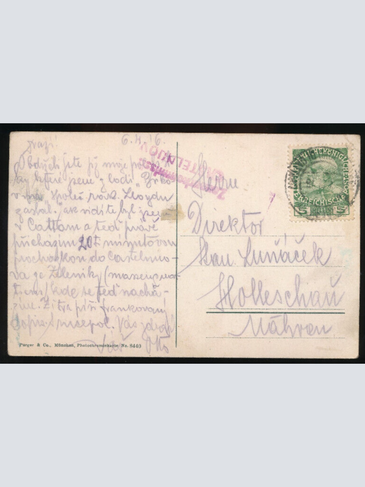 AK aus Cattaro Montrenegro (3114)