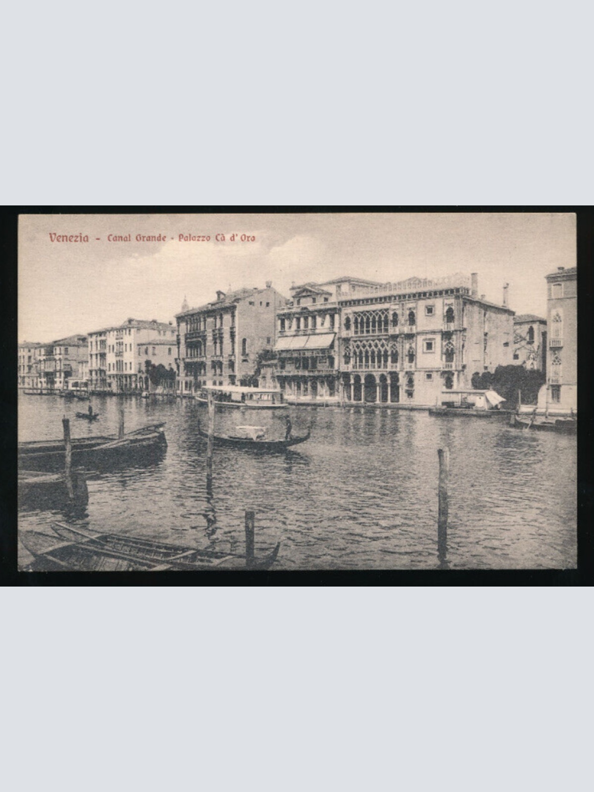 AK aus Venedig - Venezia Canal Grande Palazzo Ca d Oro Italien (3582)