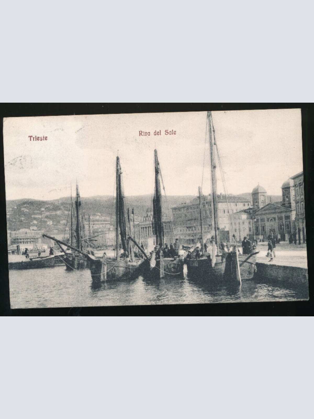 AK aus Trieste - Triest Viva del Sale Italien (3109)