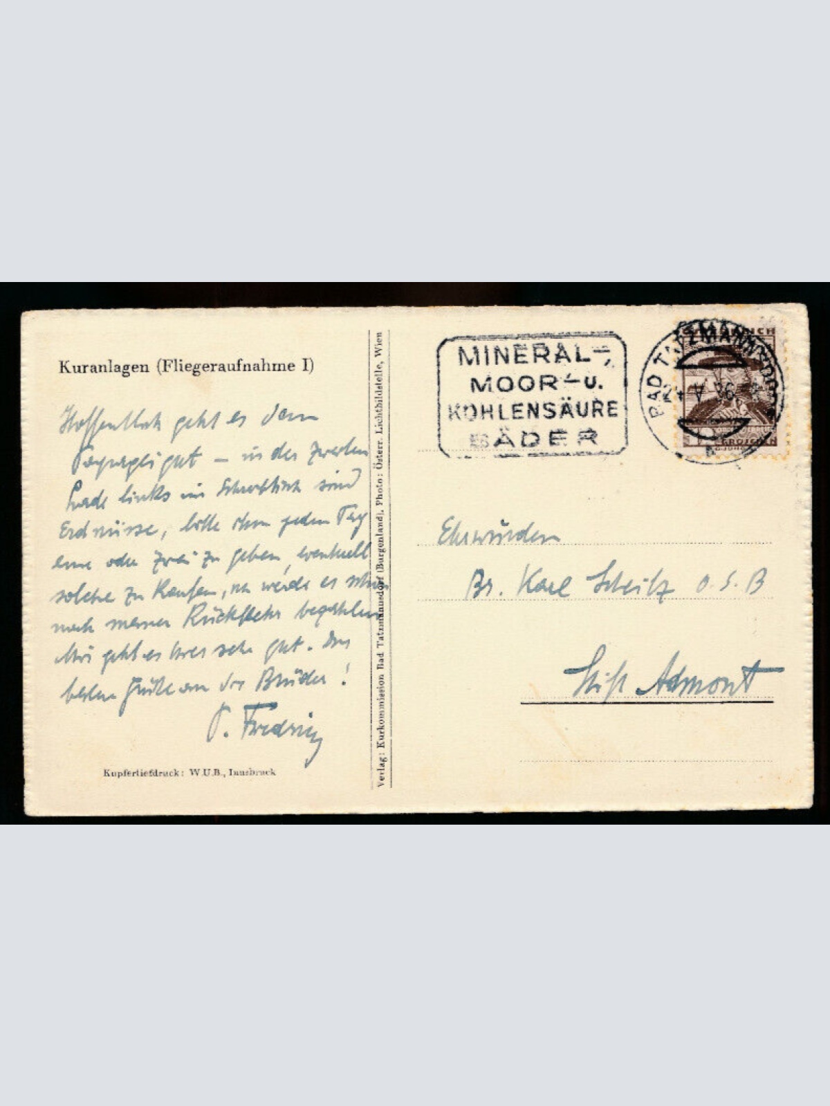 AK aus Tatzmannsdorf Frauenheilbad Burgenland (3585)