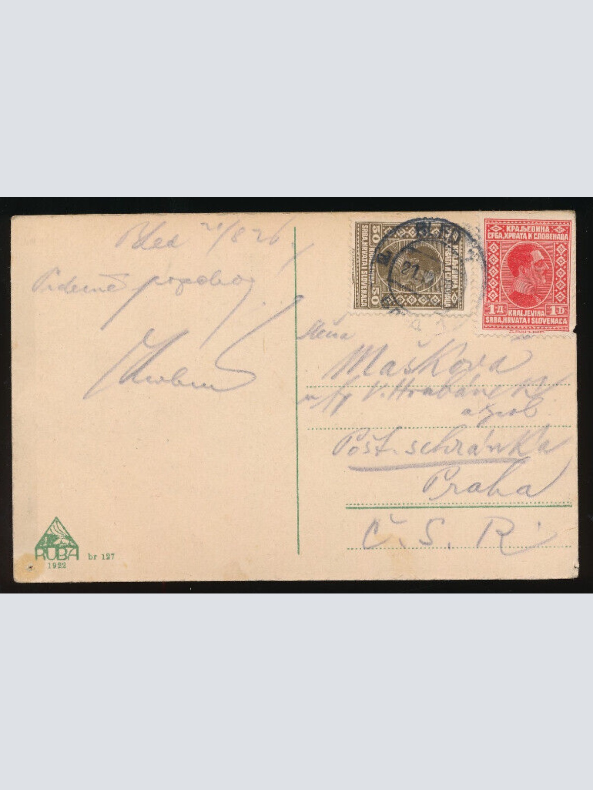 AK aus Bled mit Villa Bella Slowenien (3070)