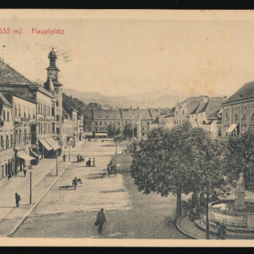 AK aus Leoben Hauptplatz Steiermark (3612)